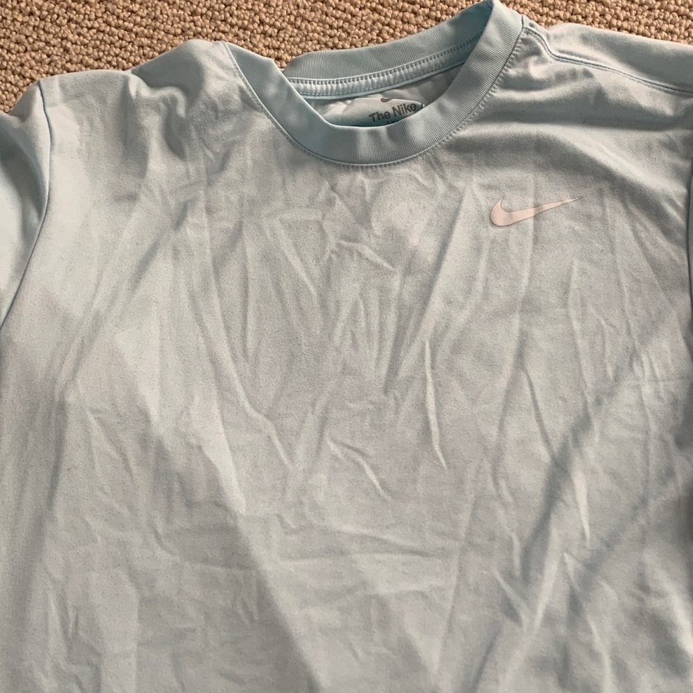 Nike Sky Blue Crew Neck Tee